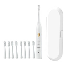 Tahtuvzn Toothbrush 8 Brush Heads, 5 Cleaning Modes, IPX7 Waterproof, Fast Charging, Long Life - Compatible with [XXX], Christmas Gift