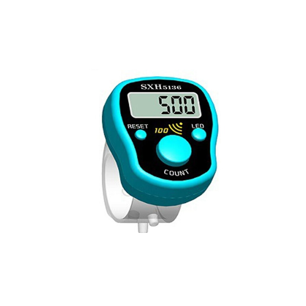 Mini Finger Counter Lcd Sky Blue 9418476292644