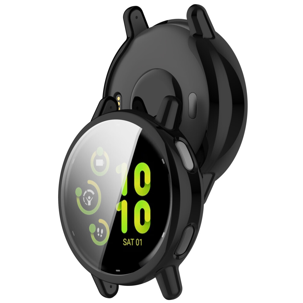 Compatible With Garmin Vivoactive 5 Cover, Tpu All-Around Protection Black 9418476292835