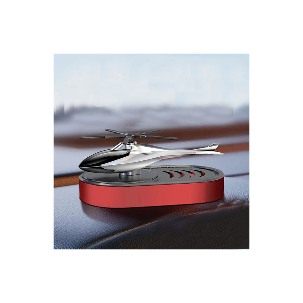 Car Dashboard Ornament Perfume, Solar Helicopter Ornaments Car Perfume Car Aromatherapy Car Odor Removal Fragrance 9130661571074