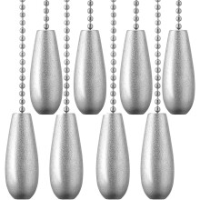 Ceiling Fan Chain Pulls Decorative Extension 12 Inches Wooden Pull Chain Fan Pulls Set Ornaments for Ceiling Light Lamp Fan Chain, Pack of 8