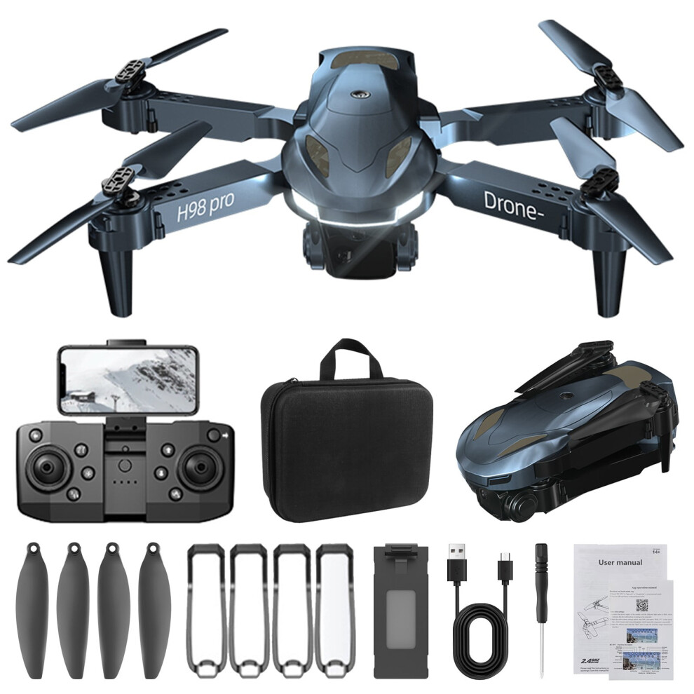 Quadcopter Drone With Camera, Wifi Remote Control, Hd Image Transmission, Four-Way Obstacle Avoidance, Compatible With Ios/Android 9170372799954
