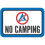 No Camping Sign 1