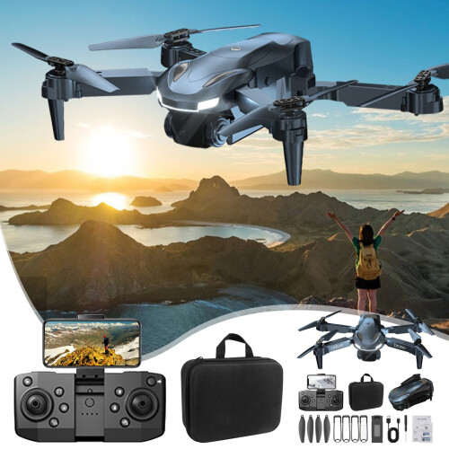 Quadcopter Drone with Camera, WiFi Remote Control, HD Image Transmission, Four-way Obstacle Avoidance, Compatible with iOS/Android 2