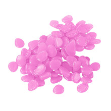 Glow in The Dark Stones 40 Lb Small Rocks for Landscaping, Glow in The Dark Pebbles 1000 Garden Stepping Stones 1CM Luminous Stone
