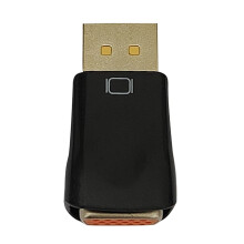 jixopn DP To VGA Connectors One-way DisplayPort Male To VGA Female Adapter Plug and Play No Power Required for PC Projector DVD