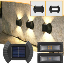 Tools&Home Improvement on Clearance Solar Wall Light Up and Down Wall Light Outdoor Garden Lamp