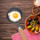 Single Handle Double Bottom Frying Pan for Egg Food Egg Mini Omelette Pan 3