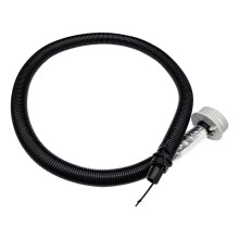 Inflatable Hot Tub Hose 1.08m Black Durable Rubber Replacement Tube for Pools Spas Gardens