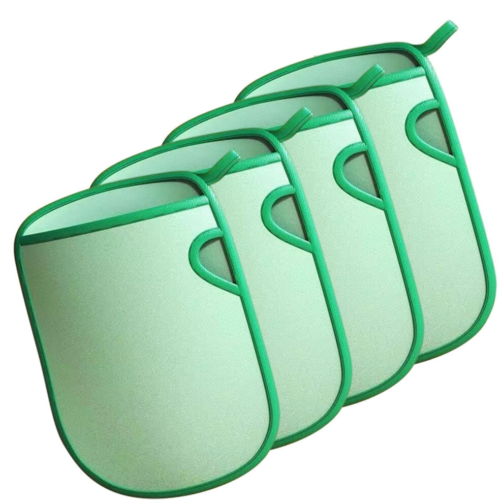 Exfoliating Gloves Pack of 4 PVA Sponge for Gentle Skin Care and Deep Cleaning Shower Use