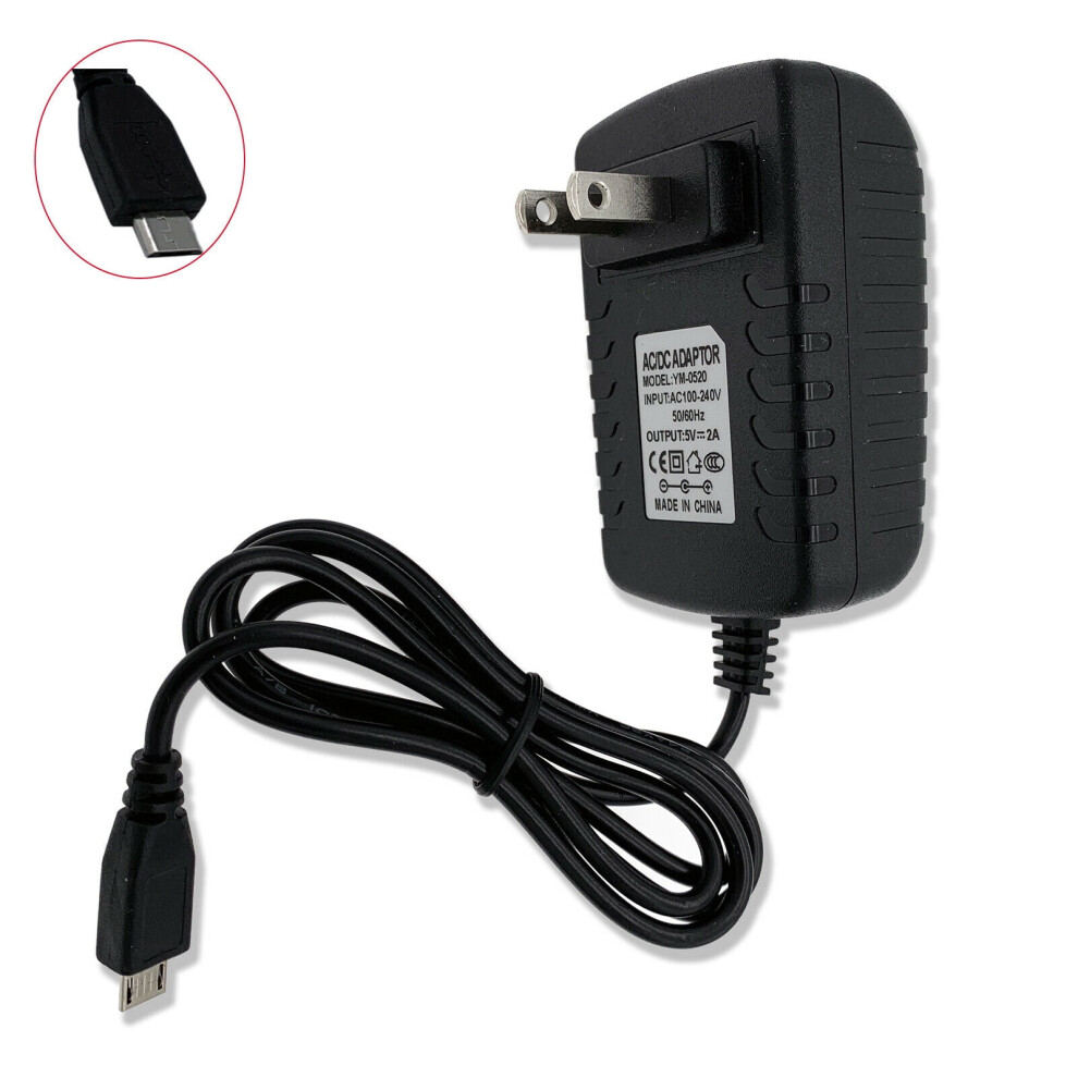 2A Ac/Dc Wall Power Charger Adapter Cord For Compatible With Asus Google Nexus 7 Me370t Tablet 9499224094673