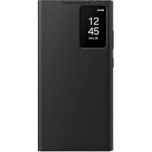Galaxy S23 Ultra Smart View Wallet Case in Black