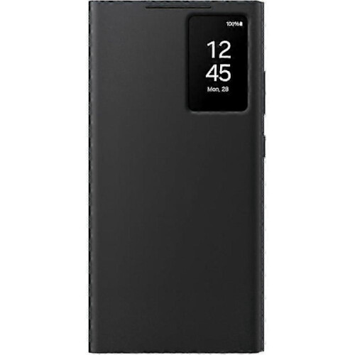 Galaxy S23 Ultra Smart View Wallet Case in Black