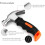 Mini hammer nail hammer ergonomic handle small portable home tool mini hammer multi-tool for crafts 3