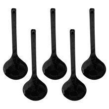 5 Pcs Hot Pot Seasoning Spoon Soup Spoons Food Spoon Tableware Asian Noodles Ladle Spoon Porridge Spoons