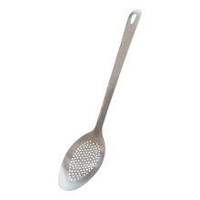 LYCAQL Serving Spoons Set 10 Inch Slotted Spoon and Serving Spoon 18/8 Stainless Steel Cooking Spoon Mixing Spoon Buffet Serving Utensils