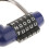 2 Pack 5 Letters Combination Lock Password Sturdy Padlock for Home, 5