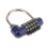2 Pack 5 Letters Combination Lock Password Sturdy Padlock for Home, 7