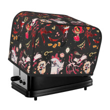 Hazbin Hotel Toaster Cover 2 Slice, Bread Dust Cover & Fingerprint Protection-Polyester, Kitchen Small Appliance Covers