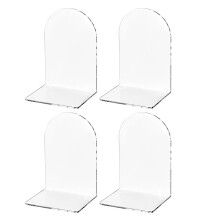 Heavy Duty Metal Bookends 20pcs NonSlip Desk Book Organizer SpaceSaving Holder for Home Office