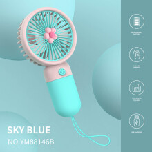 RnemiTe-amo Handheld Fan,Cute Cartoon Fruit Small Fan Hand-held Fan Girl Outdoor Pocket Fan Desktop Learning Fan