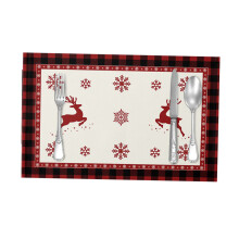 Neutral Placemats Christmas Placemat Placemats Placemats Place Mats Indoor Durable Christmas Decoration Home Dining Table Decoration