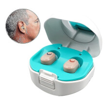 Rechargeable Digital Hearing Aids - Audifonos Hearing Aid for the Elderly, with Charging Case-xjw