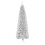 Walmeck Slim Artificial Half Christmas Tree with Stand Silver 4 ft 4
