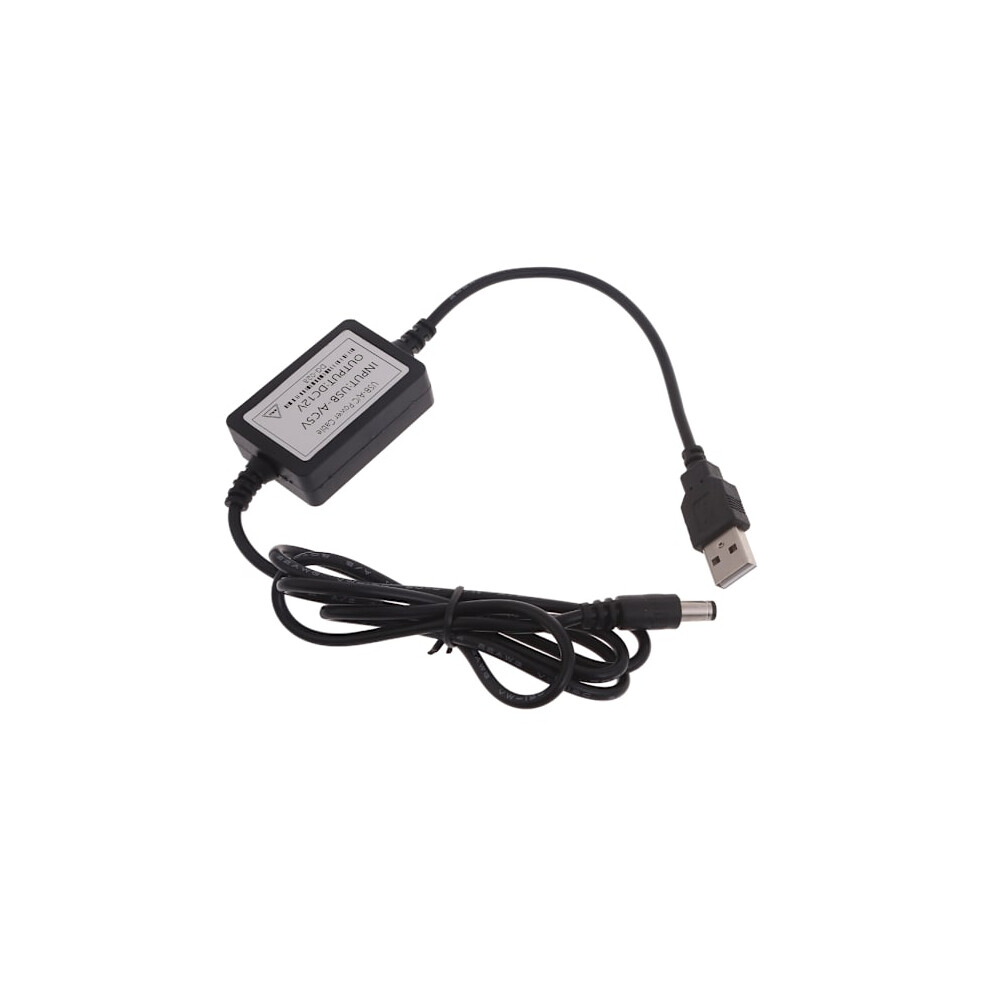 Dc5v To Dc 12V Usb Voltage Step Up Converter Cable Usb - Power With 5.5 X 2.1Mm 115Cm/45'' 9557311659997