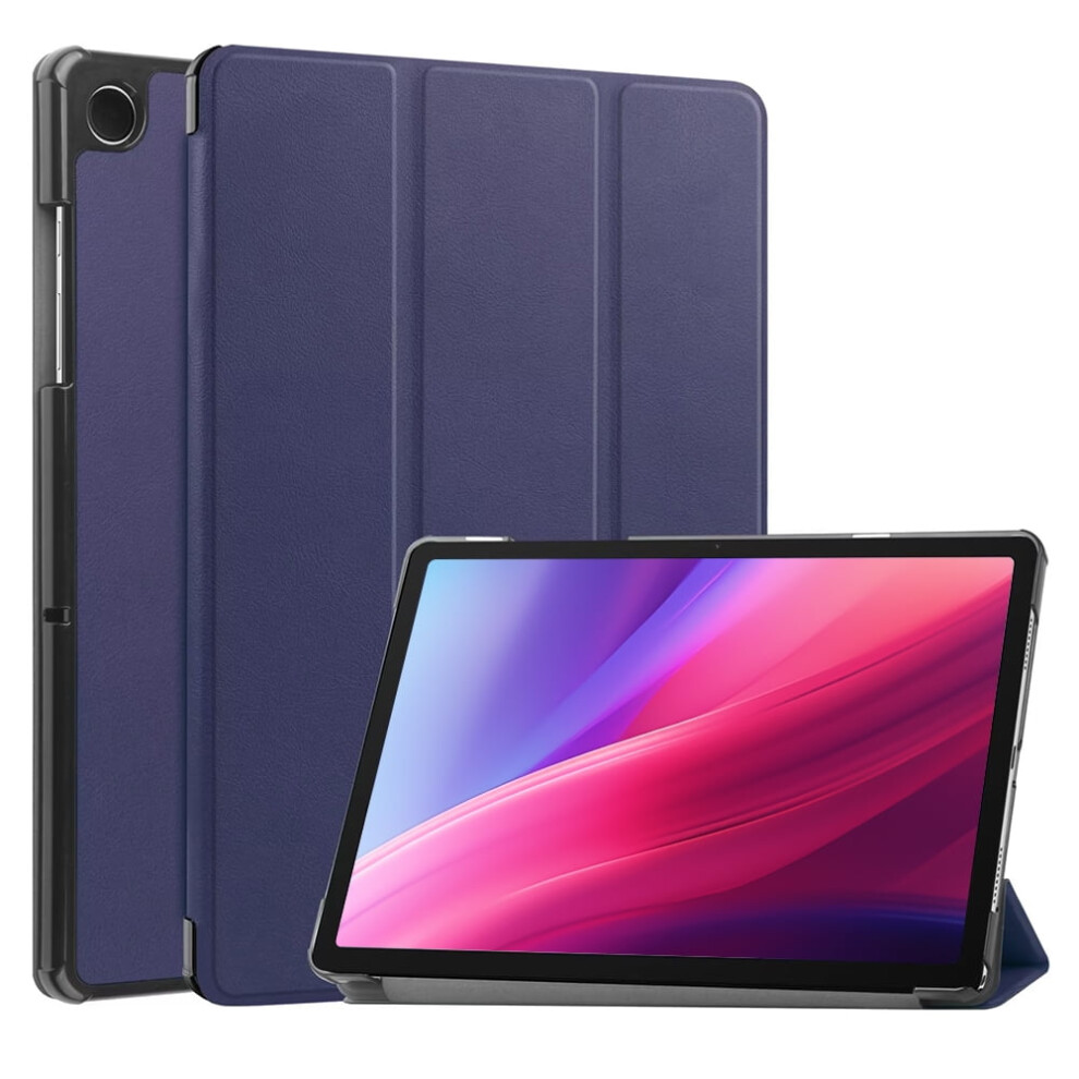 Tablet Case With Tri-Fold Stand Auto Wake/Sleep For Galaxy Tab A9 Plus(Blue) Blue 9557311659928