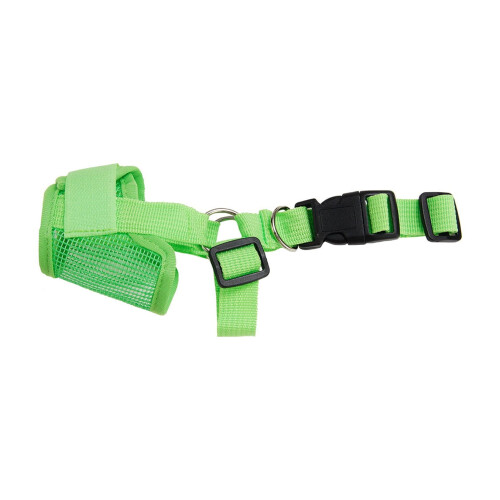 Dog Muzzle Anti Biting, with Comfortable Mesh Soft Fabric and Adjustable Strap, Suitable for Small, Medium Dogs 1