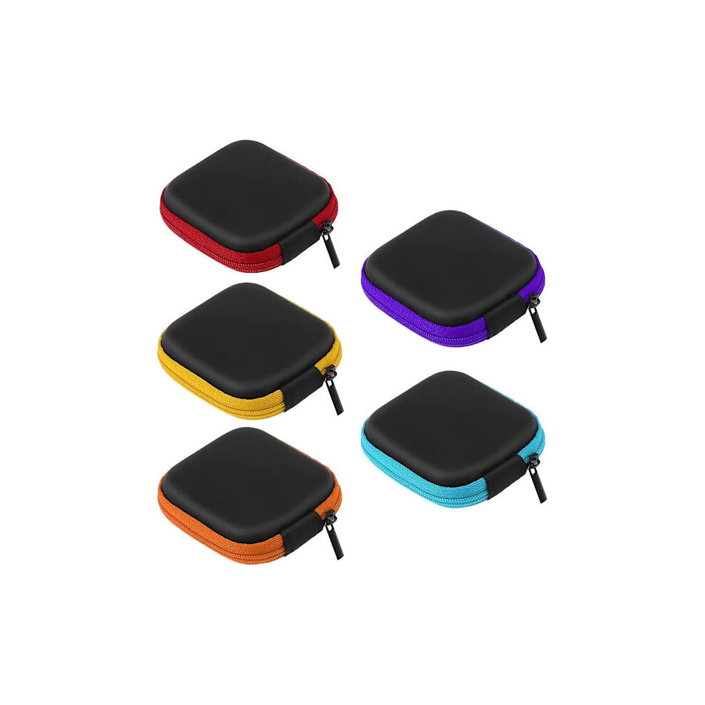 5-Pack Mini Eva Storage Boxes For Headphones And Earplugs 9557311661129