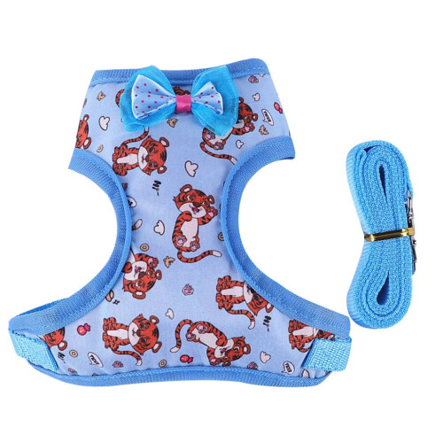 Adjustable Duck Harness with Sticker and Leash for Rabbits Easy Control