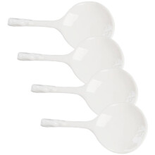 4 Pcs Hotel Fork Rest Cutlery Tray Christmas Ceramic Spoon Holder Chopstick Rests Ceramics