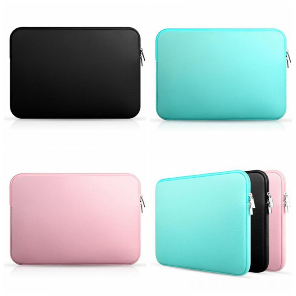 13 Inch Universal Soft Laptop Sleeve Bag Protective Notebook Case Zipper Computer Cover Pouch Laptop Case Bag, Black 9496895879585