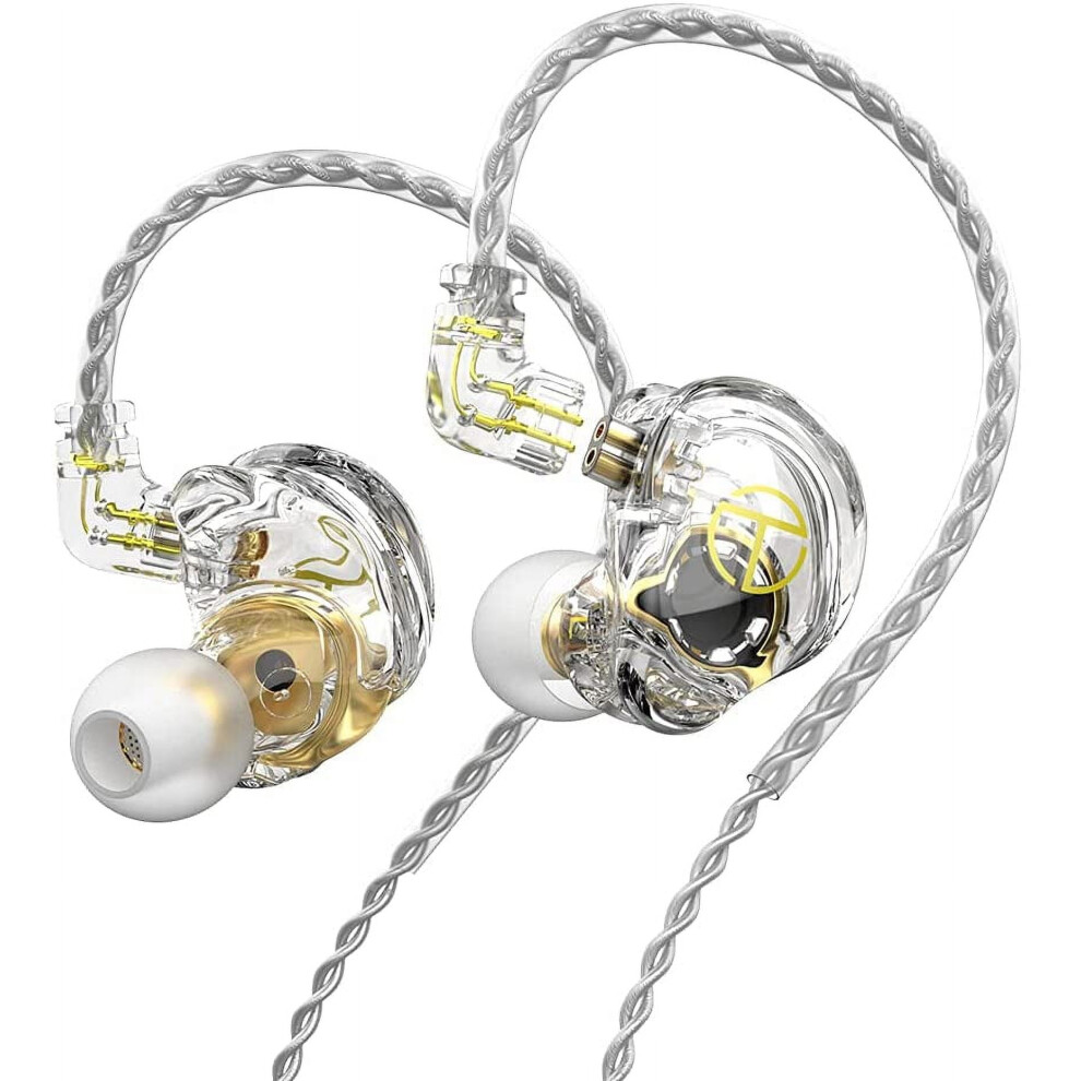 Trn St2 In-Ear Earphone Headphones, Clear Hybrid Banlance Armature With Dynamic In-Ear Earphone 1Ba+1Dd Hifi 9496895879813