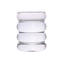 300/550ml Japanese Stripe Milk Jug Heat-resistantn Glass Cup With Handle Coffee Milk Tea Separator Fair Cup Home Cafe Drinkware Gift