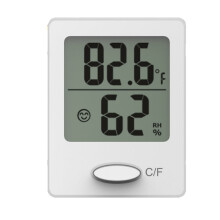 Digital Thermometer Hygrometer Wall Mounting Mini Indoor Humidity Temperature