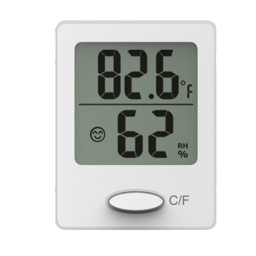 Digital Thermometer Hygrometer Wall Mounting Mini Indoor Humidity Temperature