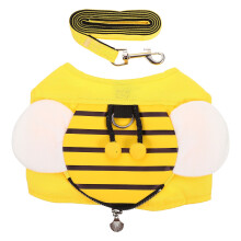 1 Set of Adorable Dog Leash Wear-resistant Cat Harness Decorative Dog Harness Cat Accessory