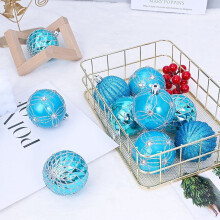 Christmas Tree Hangers Christmas Ball Lake Blue 88pcs