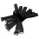 10 pcs 20" by 1" Black Wrap Cable Ties Wire Cord Straps Reusable Hook & Loop 1