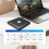 External Optical Drive DVD Burning USB3.0Type-C Mobile Burner Plug and Play CD-ROM Drive Suitable for PC Desktop 4