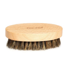 Beard Brush for Men with Natural Boar Bristles & Beech Wood Handle - Beard Care Styling Tool
