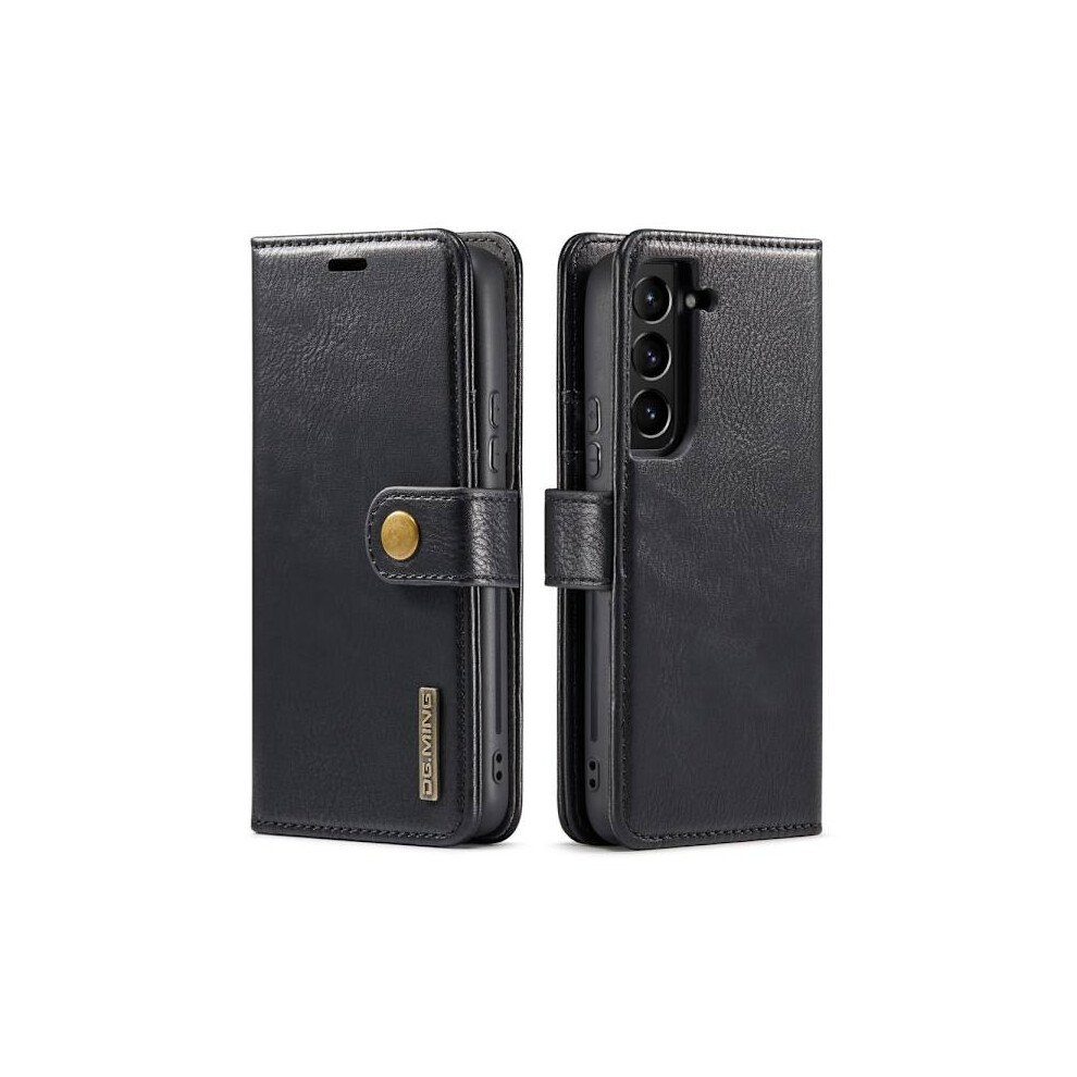 Dg.ming 2-In-1 Magnet Wallet Compatible With Samsung Galaxy S22 Black 9450273682815