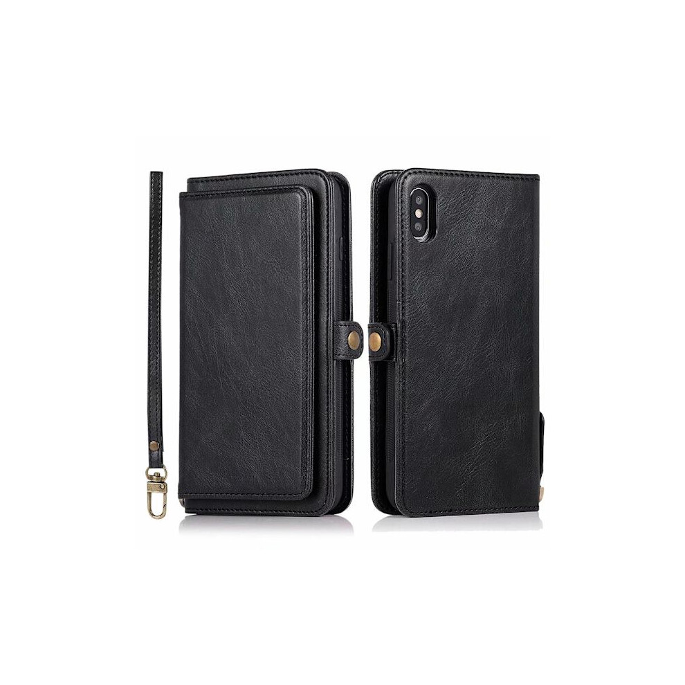 Wallet Case - Compatible With Iphone X/Xs Black 9450273682914