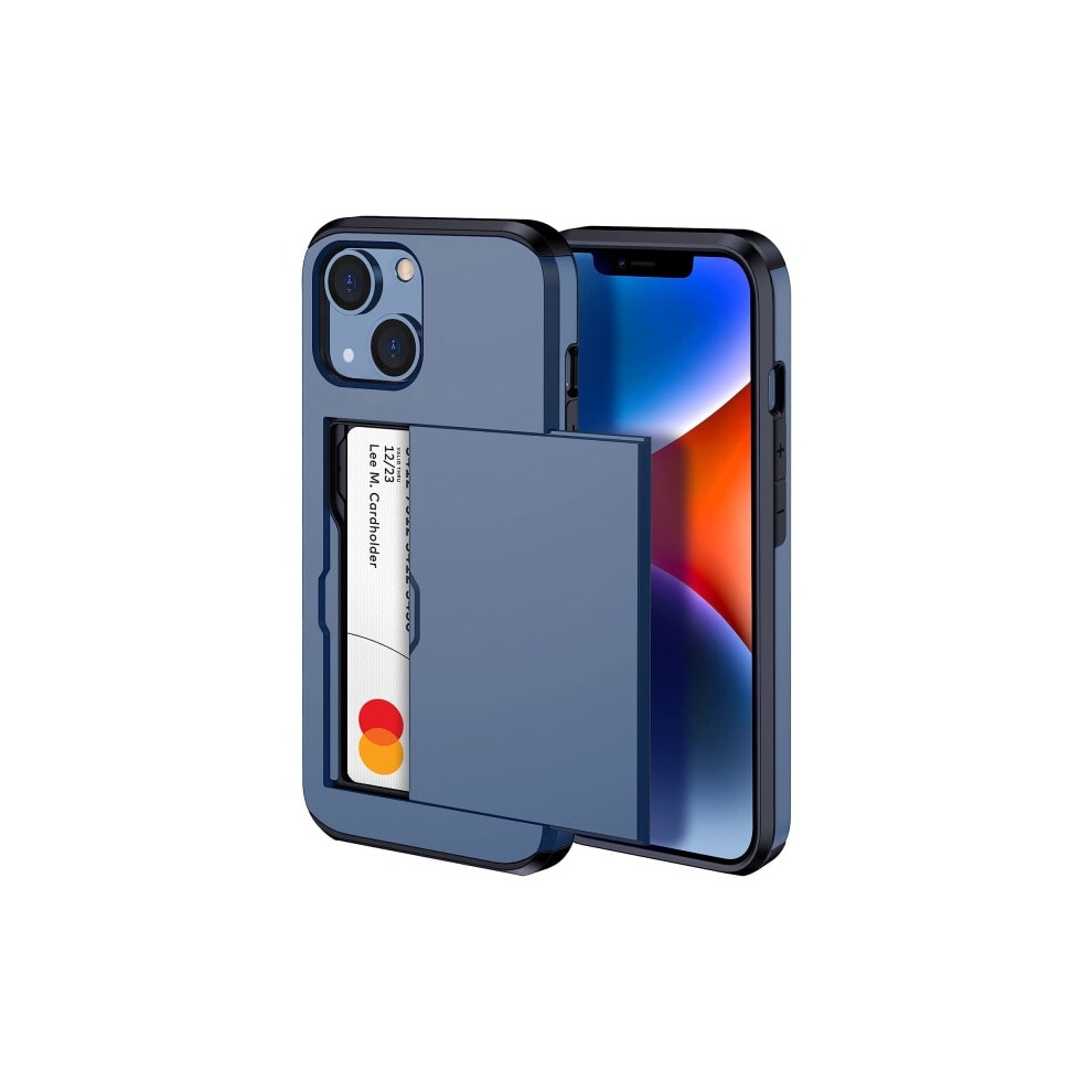 Cqbb 2023 New Compatible With Iphone 14 Case With Card Holder, Wireless Charging Compatible, Slim Shockproof Wallet Case 9450273682570