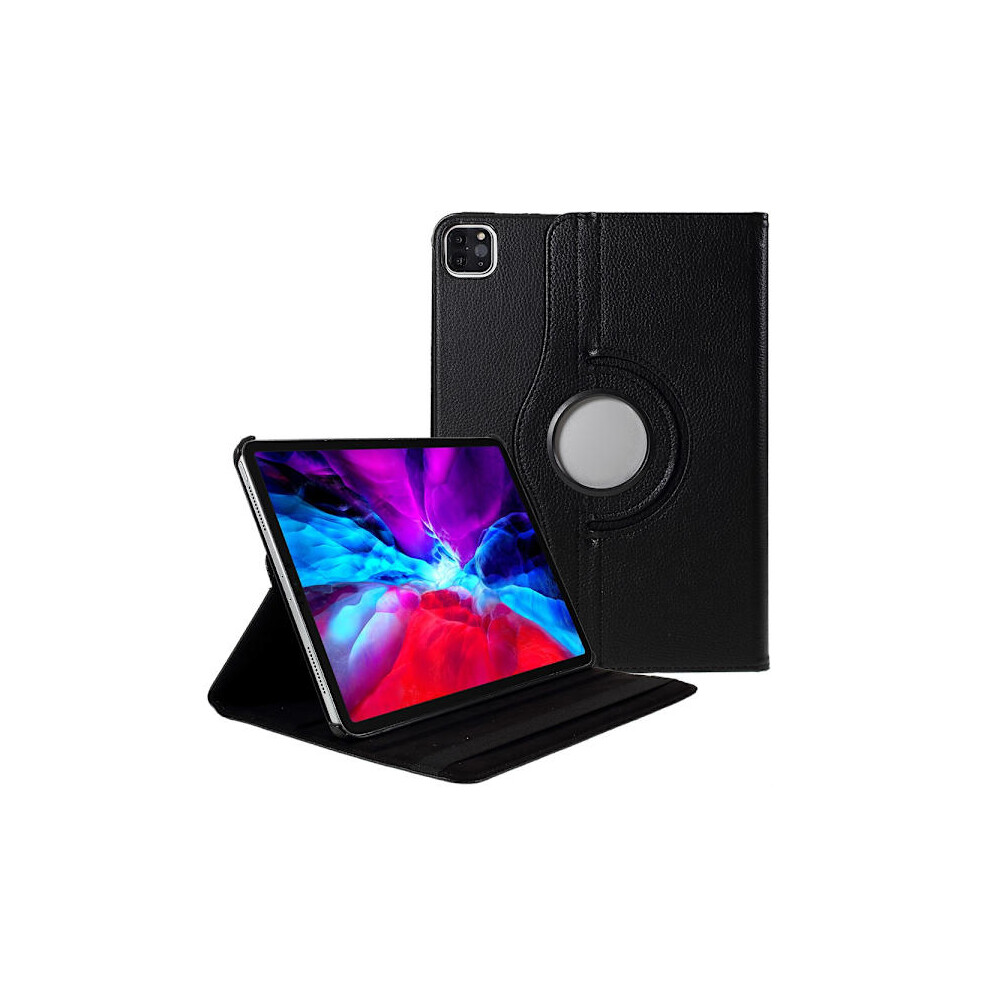 Skalo Compatible With Ipad Pro 11" 360 Litchi Case - Black 9450273682532
