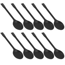 100 Pcs Disposable Spoon Plastic Spoons Flatware Tableware Soup Dumpling