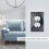 Colts Switching Lights Single Leather Roman Frame Switch Panel Wall Panel Single Double/Pull Light Switch 8